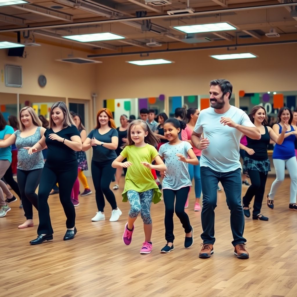Children dancing at Dance Studio